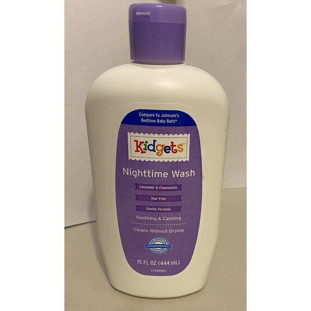 Baby Wash Lavendar Lot 2 Chamomile Kidgets Tea Free Nighttime Wash
